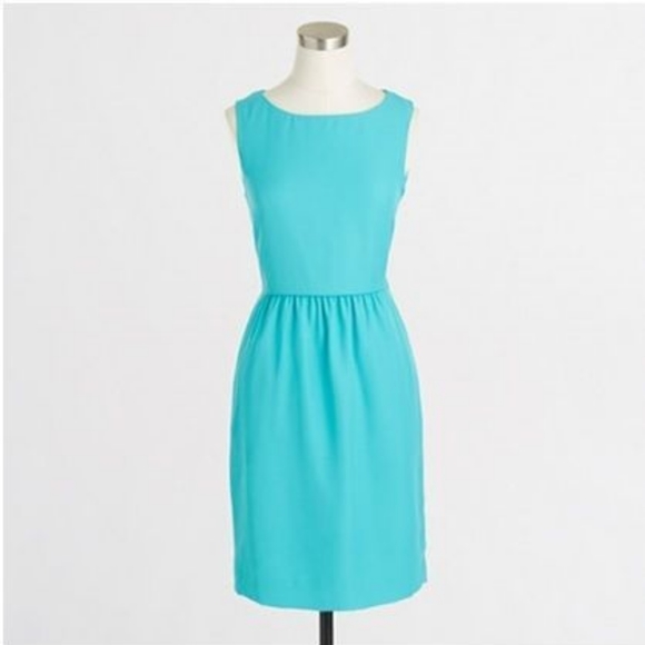 Sleeveless Ruched Shift Dress by J. Crew - Picture 6 of 6
